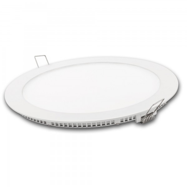Downlight led redondo blanco 24w.fria