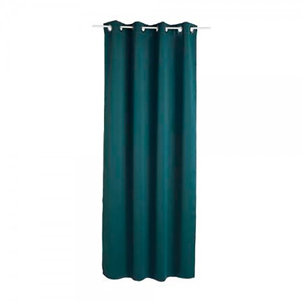 Cortina ocultación verde hoja 135 x 240 cm, 2 uds