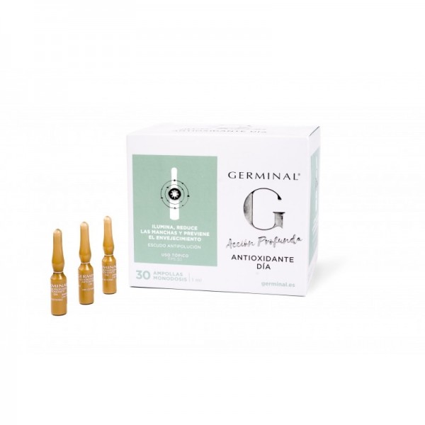 Germinal Acción Profunda Antioxidante Día SPF 30 30 Ampollas