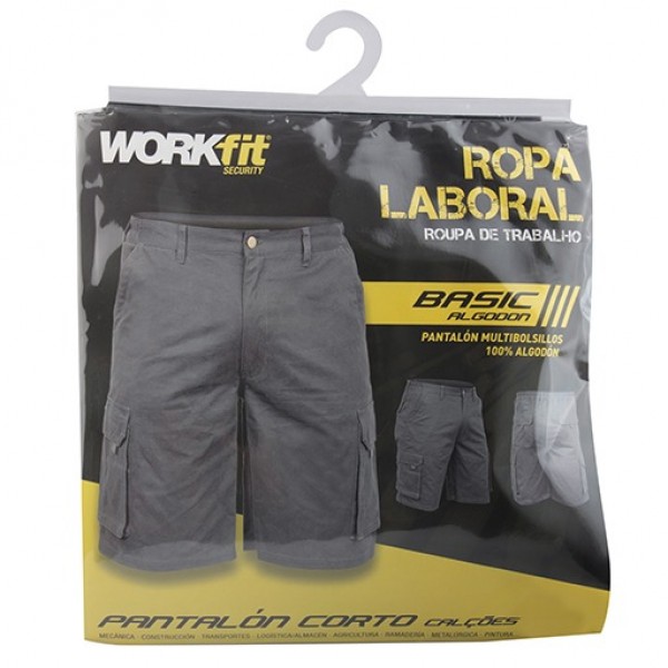 Pantalon corto alg. workfit basic t.   s