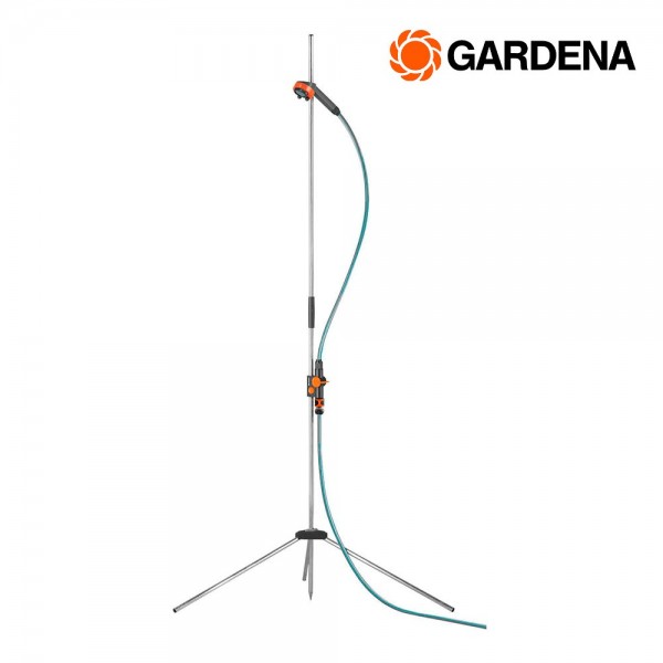 Ducha de jardín trio sobre trípode 220 cm