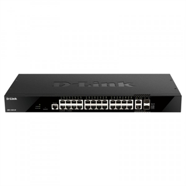 D-link dgs-1520-28/e switch 24xgbe 2x10gbe 2xsfp+