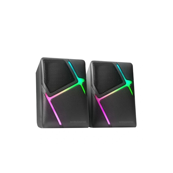 Mars gaming altavoces ms-h rgb negro