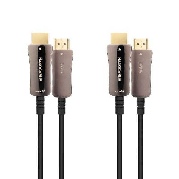 Nanocable cable hdmi v2.1 aoc 8k@60hz 15 m