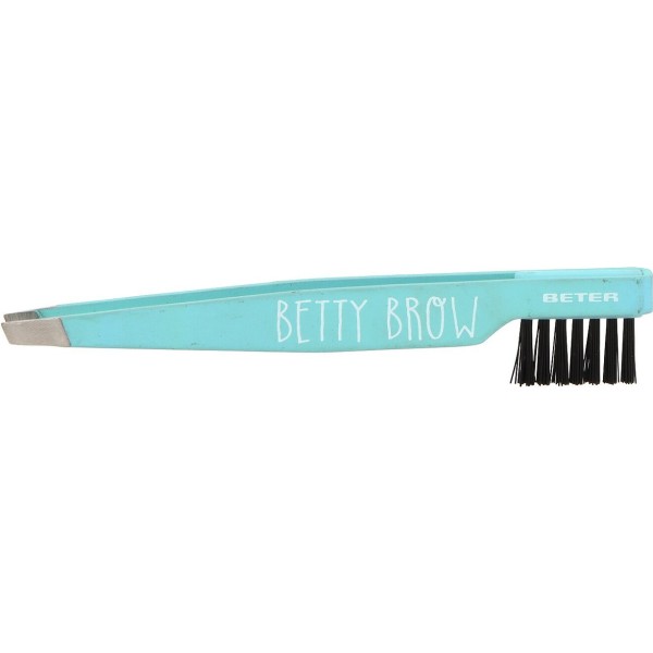 Beter Pinza de Depilar con Cepillo para Cejas Be
