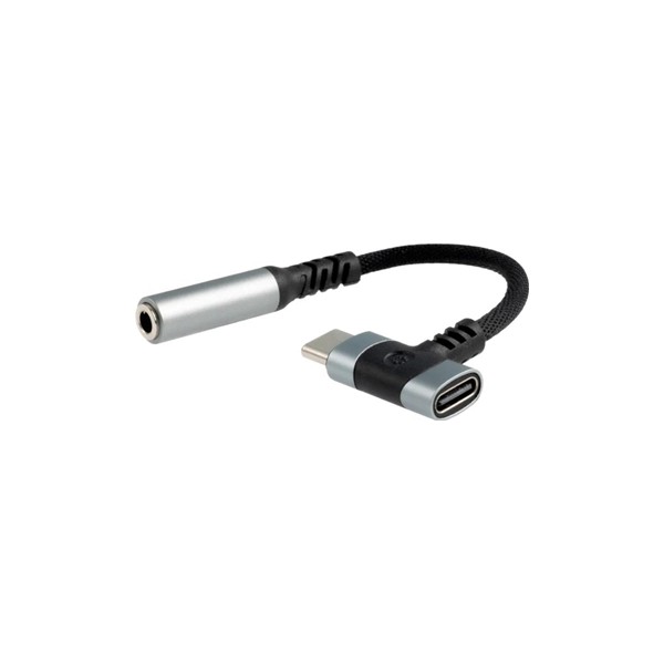 Nanocable cable adap. usb-c/m-audio3.5/h+usb/h