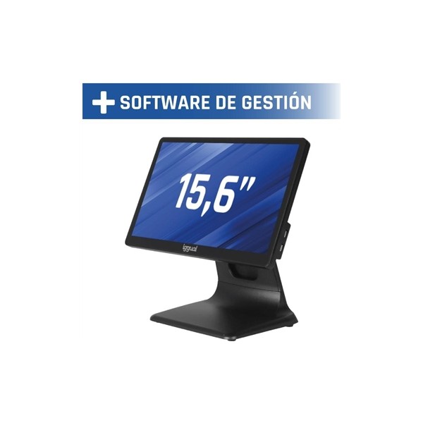 Iggual tpv 15,6" n100 8+256gb w11pro + software